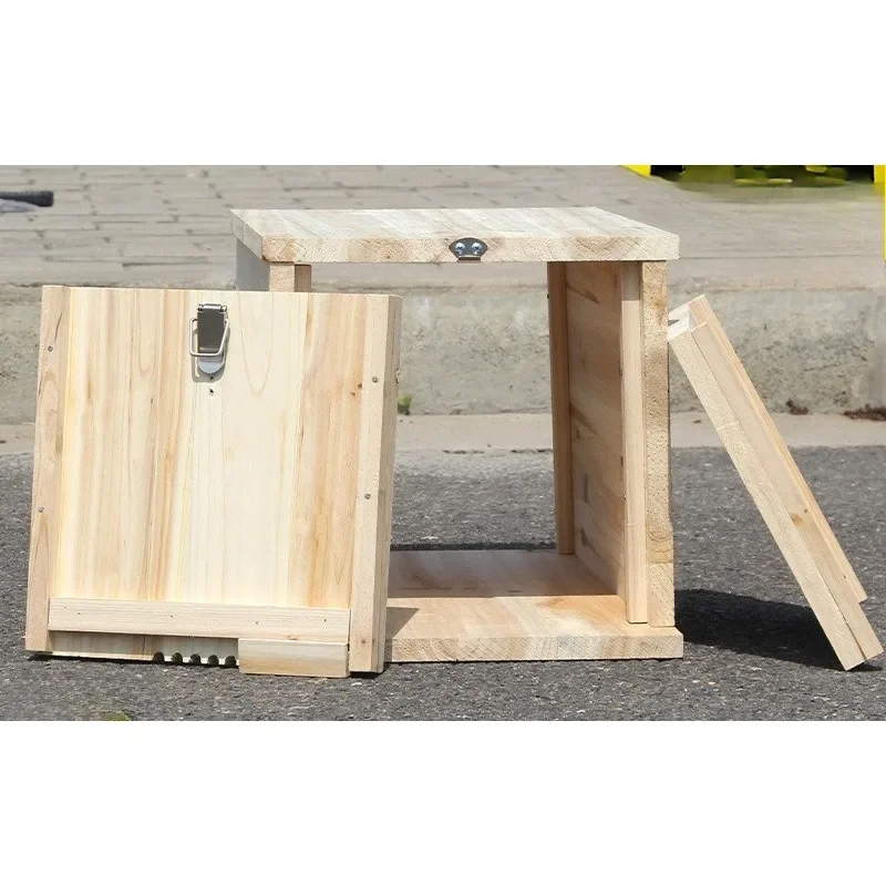 Double door soil beehive thickened bee box fir soil lure beehive old-fashioned honeycomb