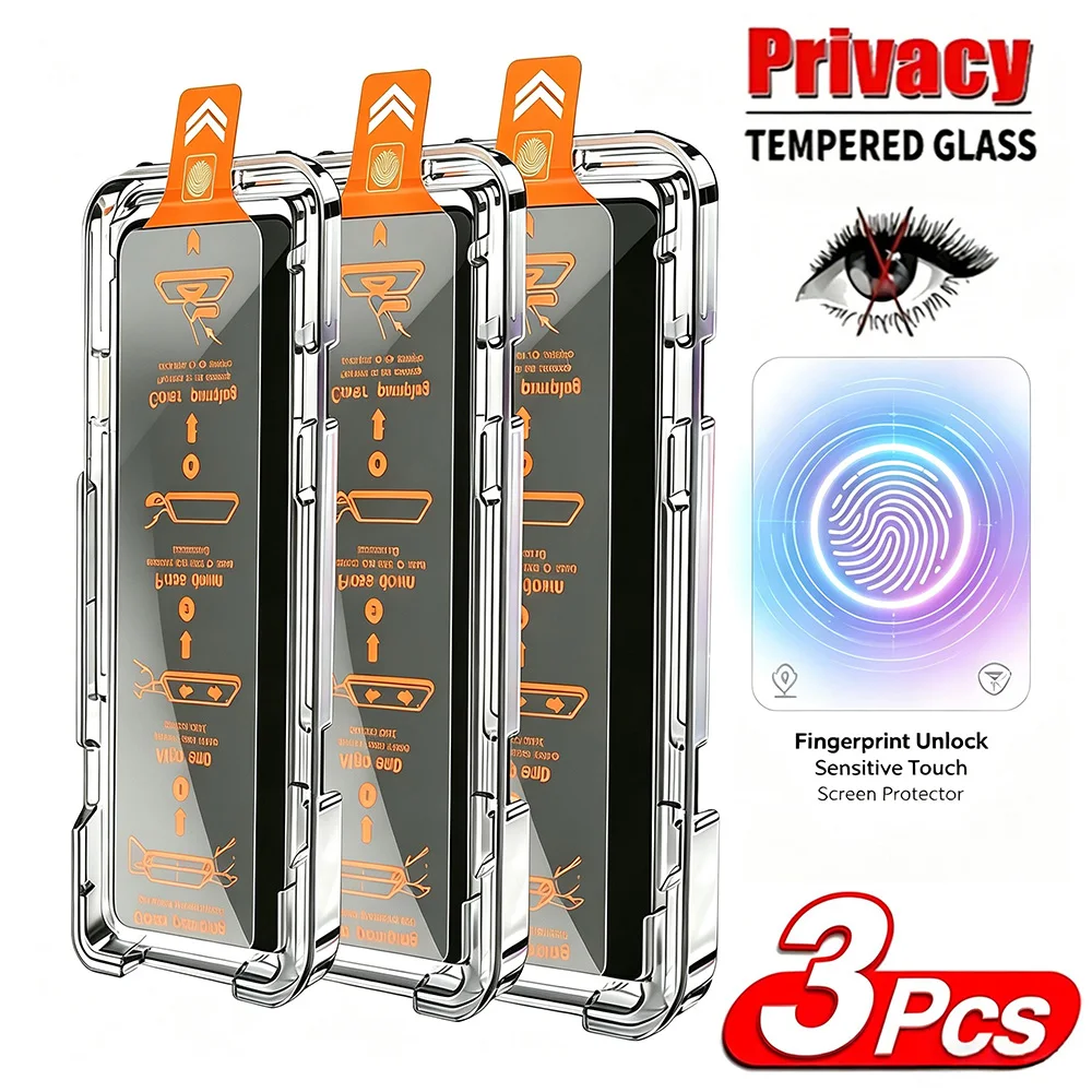 1-3 Stück Anti-Spionage Displayschutzfolie für Google Pixel 10 9 Pro XL 8 Pro 10A 9A 8A 7A 7 Sichtschutz aus gehärtetem Glas mit einfacher Installationshilfe