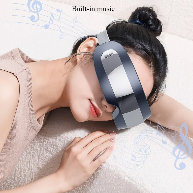 Dispositivo de protección ocular transfronteriza, masajeador ocular para aliviar la fatiga, compresa fría y caliente, máscara de ojos de vapor, vapor inteligente