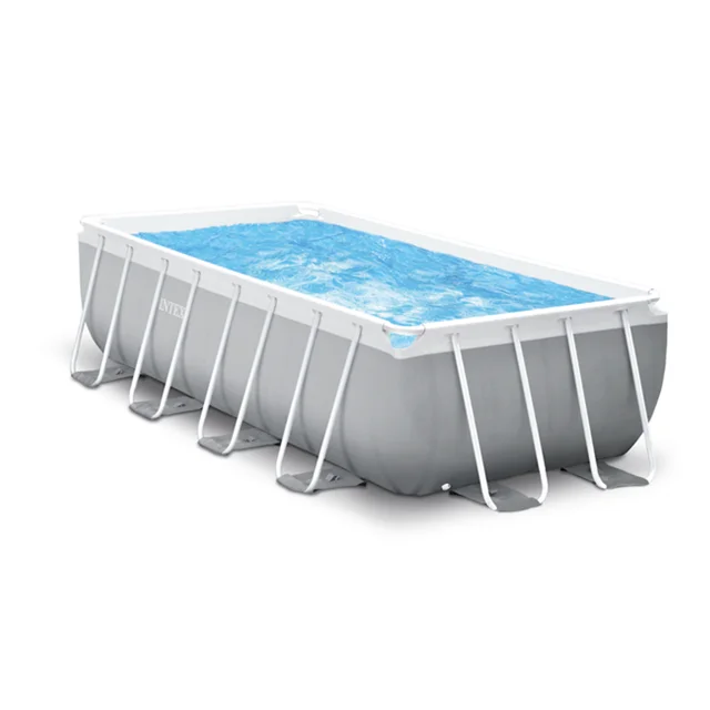 Best sale in summer intex 26790 swimming pool outdoors size 400*200*122cm  frame pools