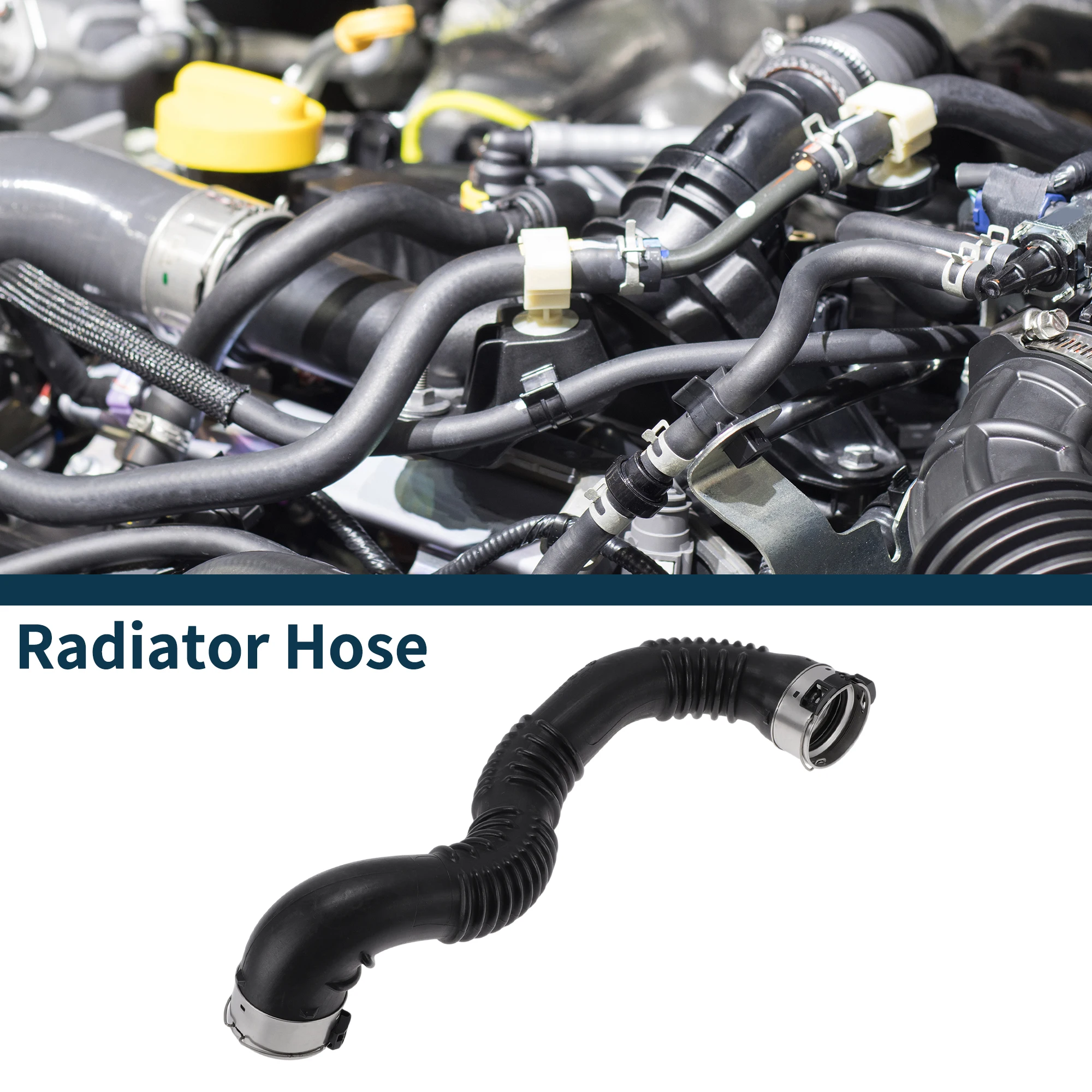 

UXCELL Radiator Hose for Mercedes-Benz B-Klasse W246 No.A2465200401 Rubber Coolant Pipe
