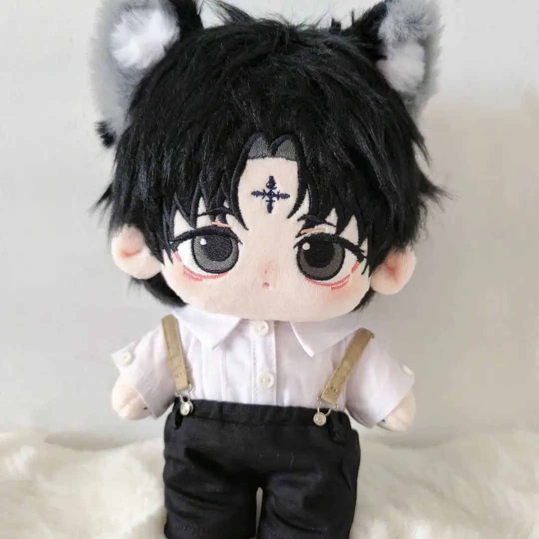 Cute Hunter X Hunter Attribute Leader Handsome Chrollo Lucilfer 20cm Cotton Stuffed Toys for Children Adult Animation Peripheral