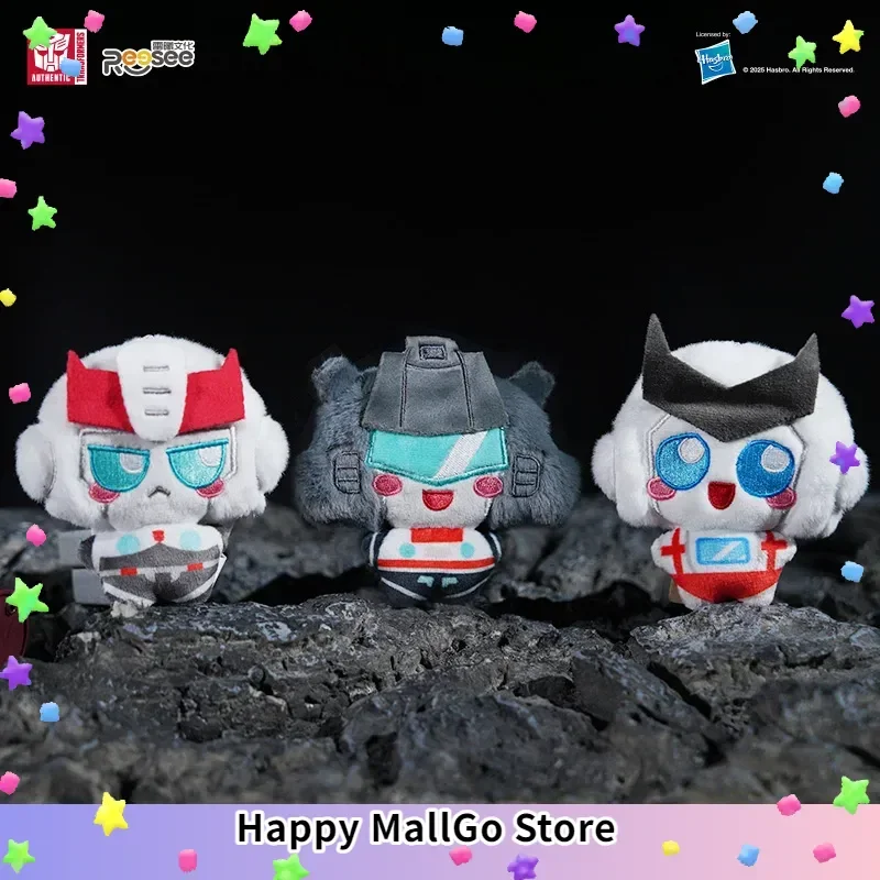 Reesee Toys Mini Series Optimus Prime Plushie Shockwave Soundwave Megatron Soft Stuffed Toy Random Collectible Gift For Fans - view 5