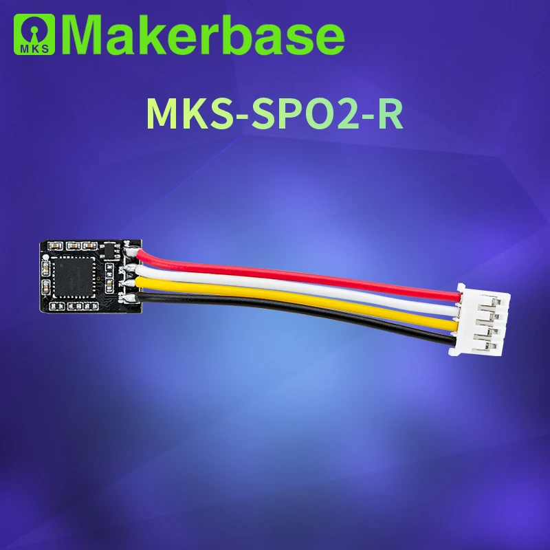 Makerbase MKS SPO2-RR V1.0_001 Heart Rate, Blood Oxygen Respiration Rate Detection, Sleep Monitoring