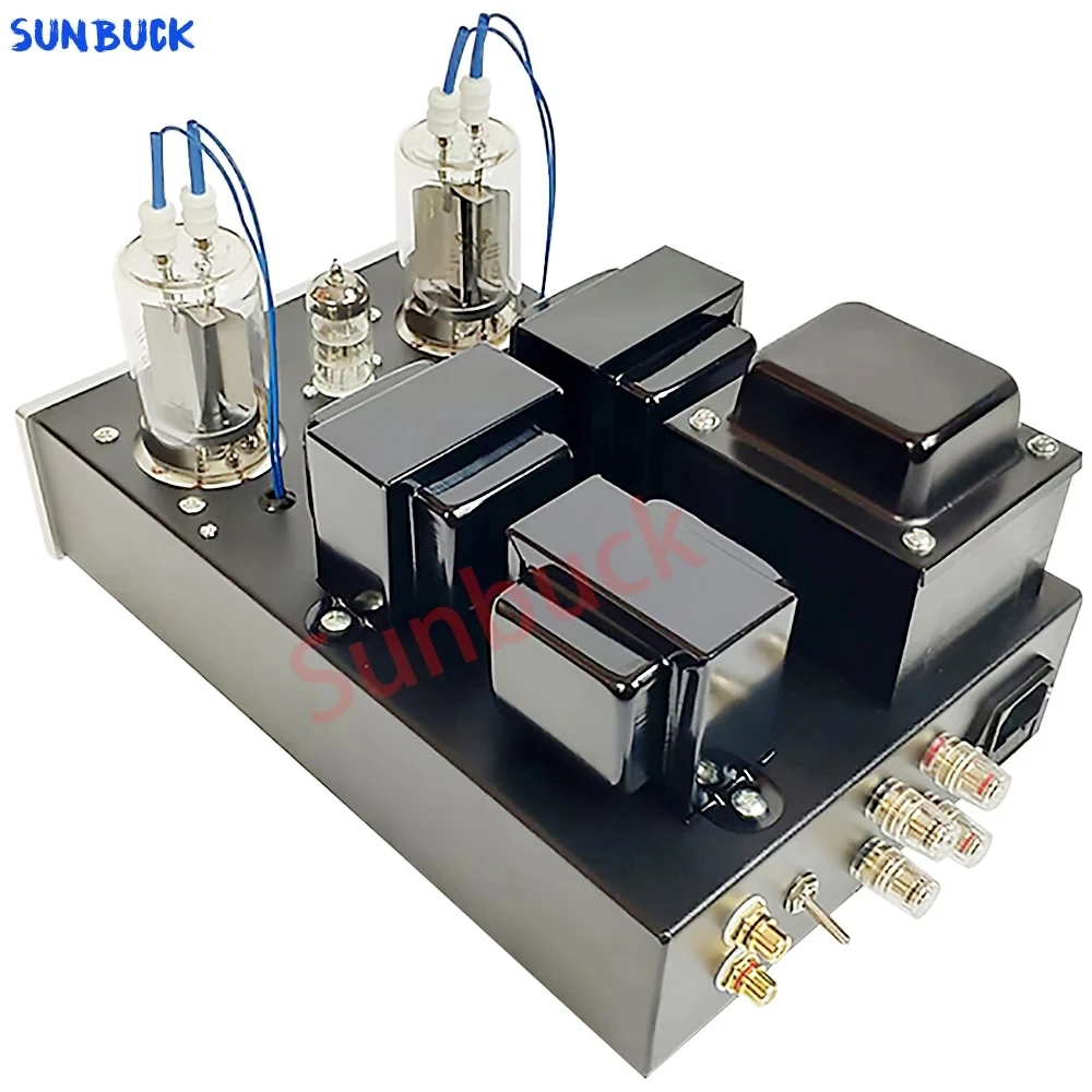 Imagem -05 - Vacuum Tube Headphone Amplificador Amplificador Amp Saída Adequado para Hd600 Hd650 Hd700 Hd800 Series Headphones 4w 2.0 6n2 Fu19