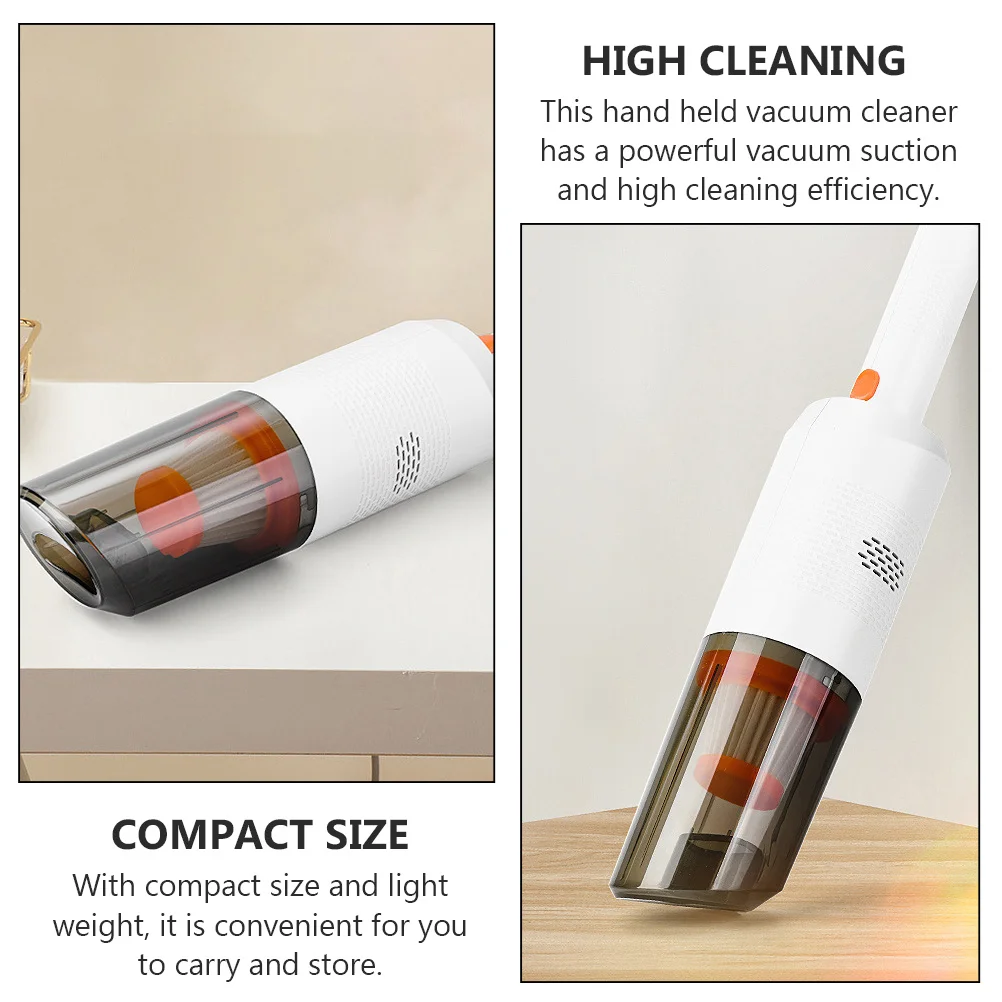 

Wireless Car Vacuum Cleaner Mini Portable Cordless Handheld Auto Vacuum Cleaner High Suction Low Noise for Vehicle