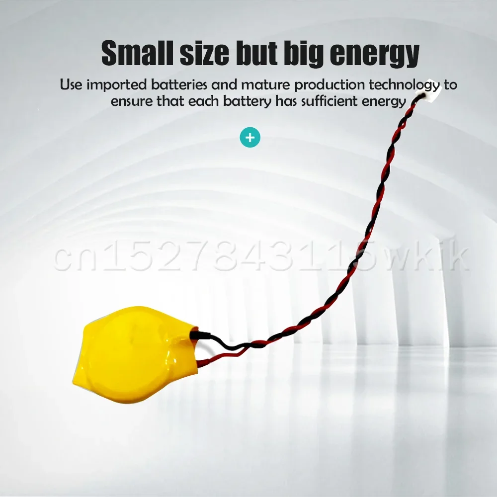بطارية ليثيوم أيون قابلة لإعادة الشحن للوحة الأم للكمبيوتر ، بطارية احتياطية بديلة VL1220 VL ، ML1220 ML ins CMOS RTC ، 3V ، 1-4 per Lot