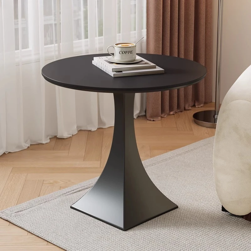 Small coffee table, creative living room, sofa, leisure reception area, balcony, small round table