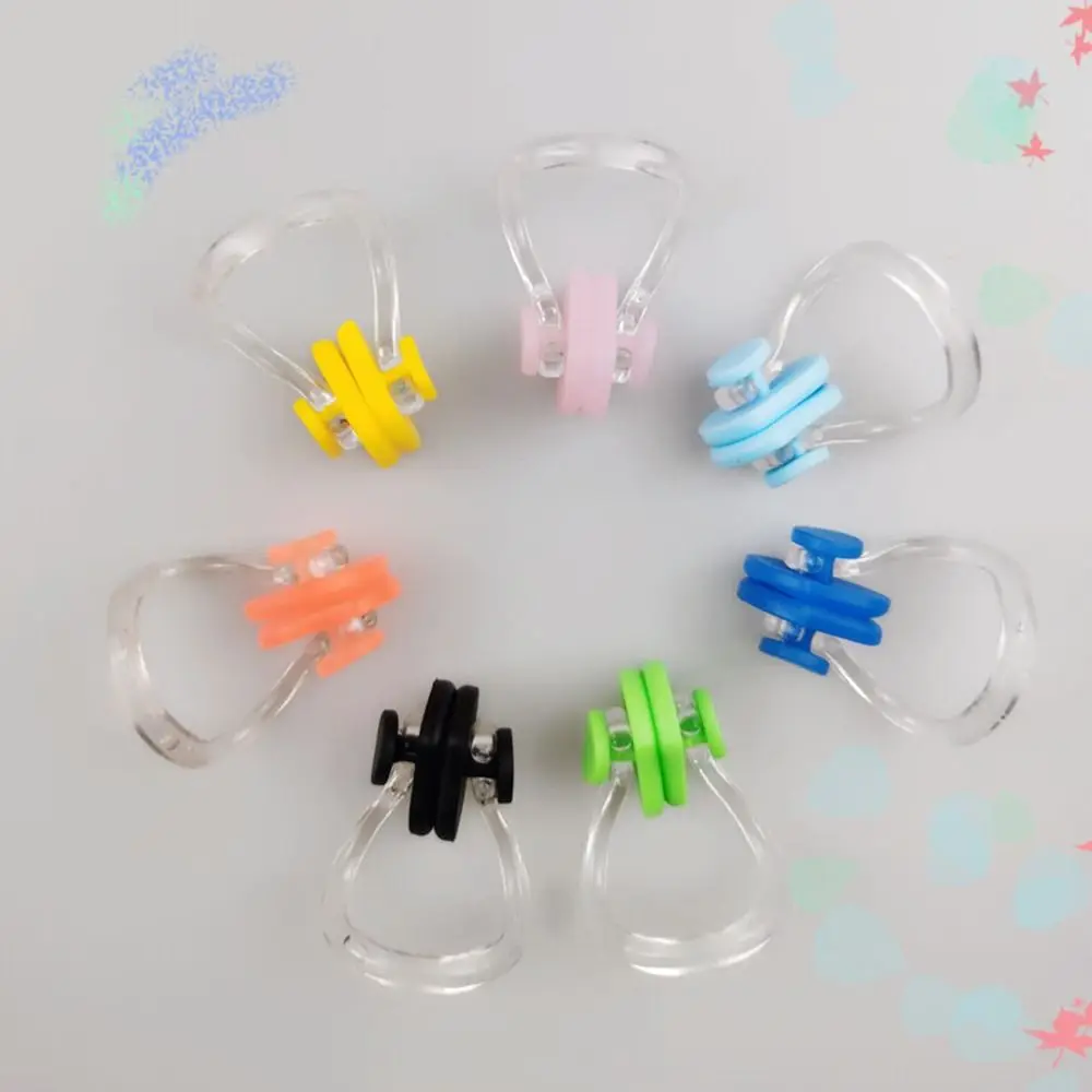 5pcs/lot Silicone Swimming Nose Clip High Quality Reusable Soft Comfortable Diving Surfing Swim Nose Clips For Adults Children