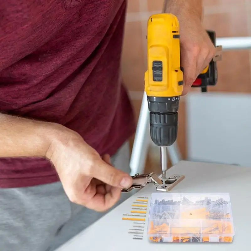 자체 드릴링 건식 벽체 앵커 자체 드릴링 210개 건식 벽체 앵커 빠른 드라이브 토글 볼트 선반용 헤비 듀티 핸드 툴