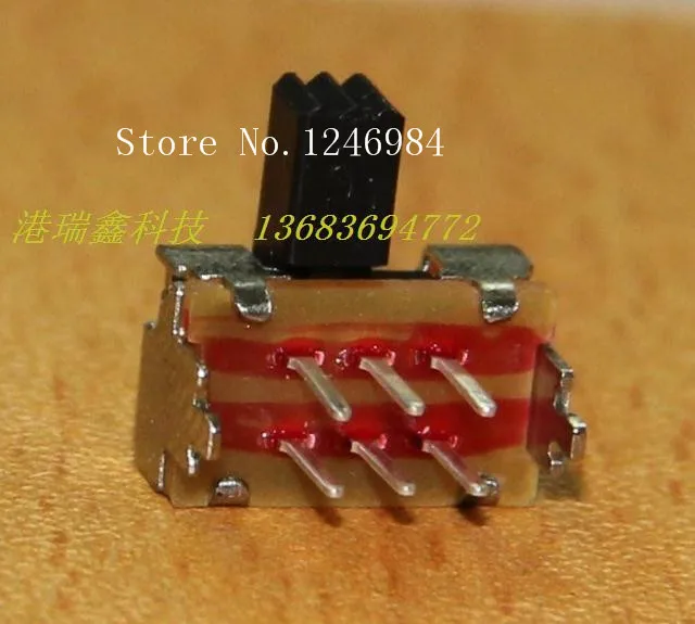 [SA]Electronic switch small toggle switch mini slide calipers DC power switch SK-22D25--200pcs/lot