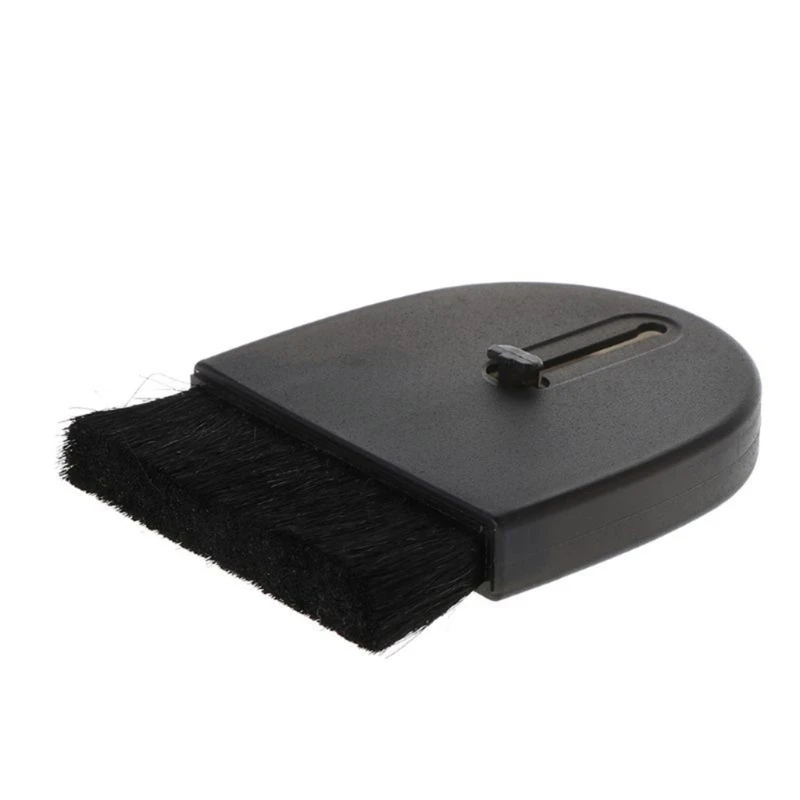 

AntiStatic Vinyls Record Brush Vinyls Brush Carbon Fiber Bristles Cleaning Brush