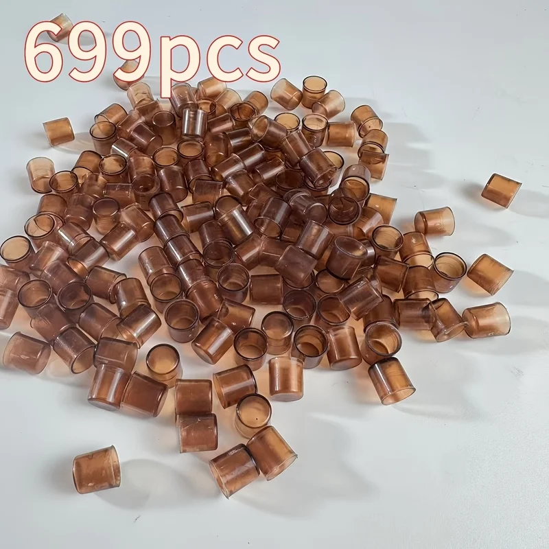 699Pcs Plastic Queen Bee Rearing Cups Reusable Beekeeping Supplies