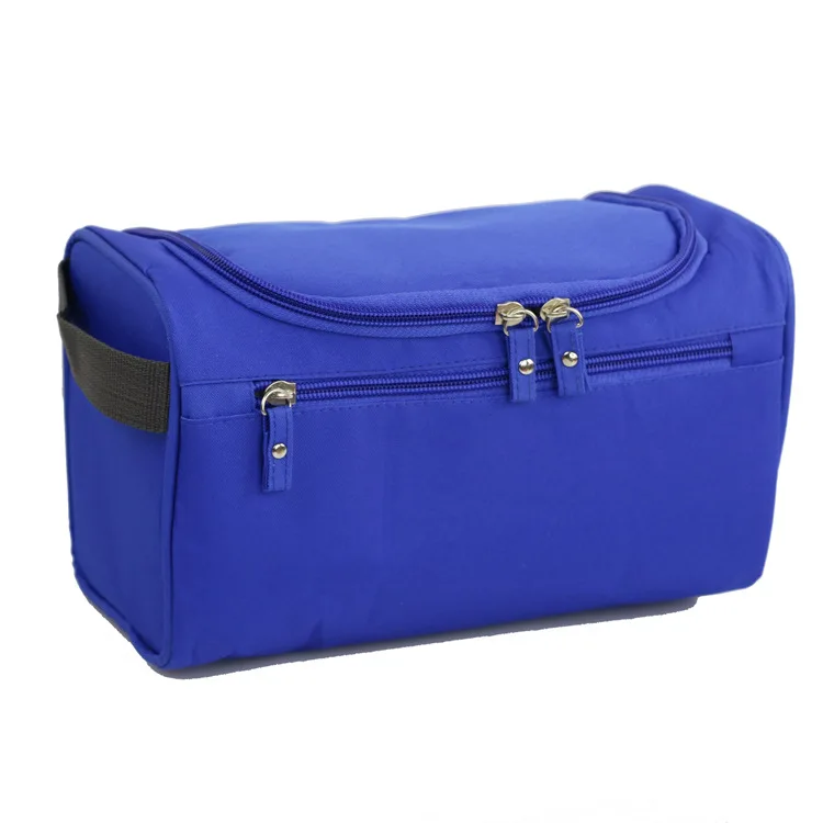 Zipper Polyester Männer Business Tragbare Lagerung Tasche Toilettenartikel Organizer Frauen Reise Kosmetik Tasche Hängen Wasserdichte Waschen Beutel – Detail 8