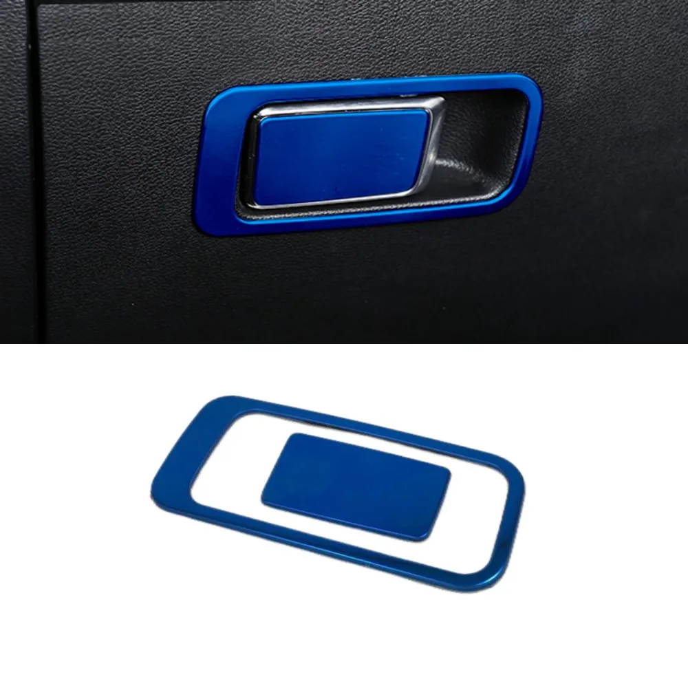 For Geely Coolray SX11 2018-2022 Car Copilot Glove Storage Box Handle Sticker Trim Interior Decoration Car Styling Accessories