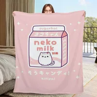 Thermal Blankets for Bed Throw Blankets King Size Milk Blanket Large Bed Blanket 150cm X 200cm Luxury Bedding Home Interior Sofa