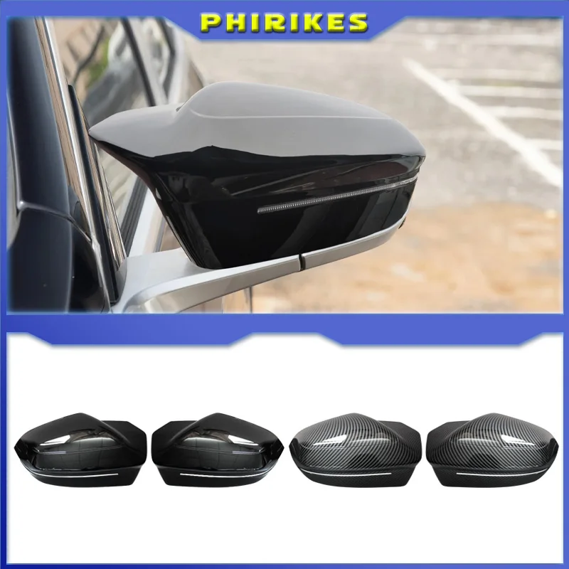 

For BMW 5 Series 530i VIII G60 G61 G68 2023 2024 ABS material rearview mirror protective cover Replacement style