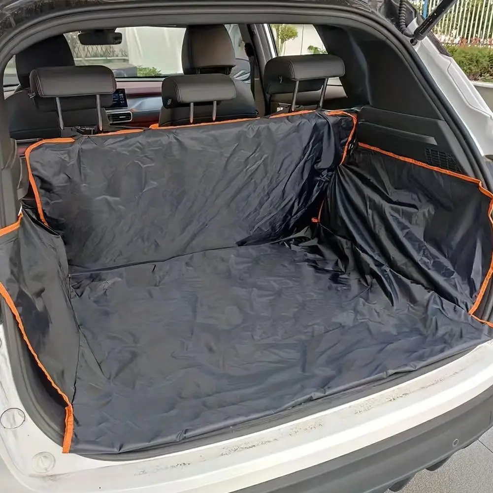 Waterproof Trunk Seat Cover for Back Cargo Area SUV Cargo Liner Non-Slip, Scratch-Resistant, Easy-Clean Mat for SUVs and Cars