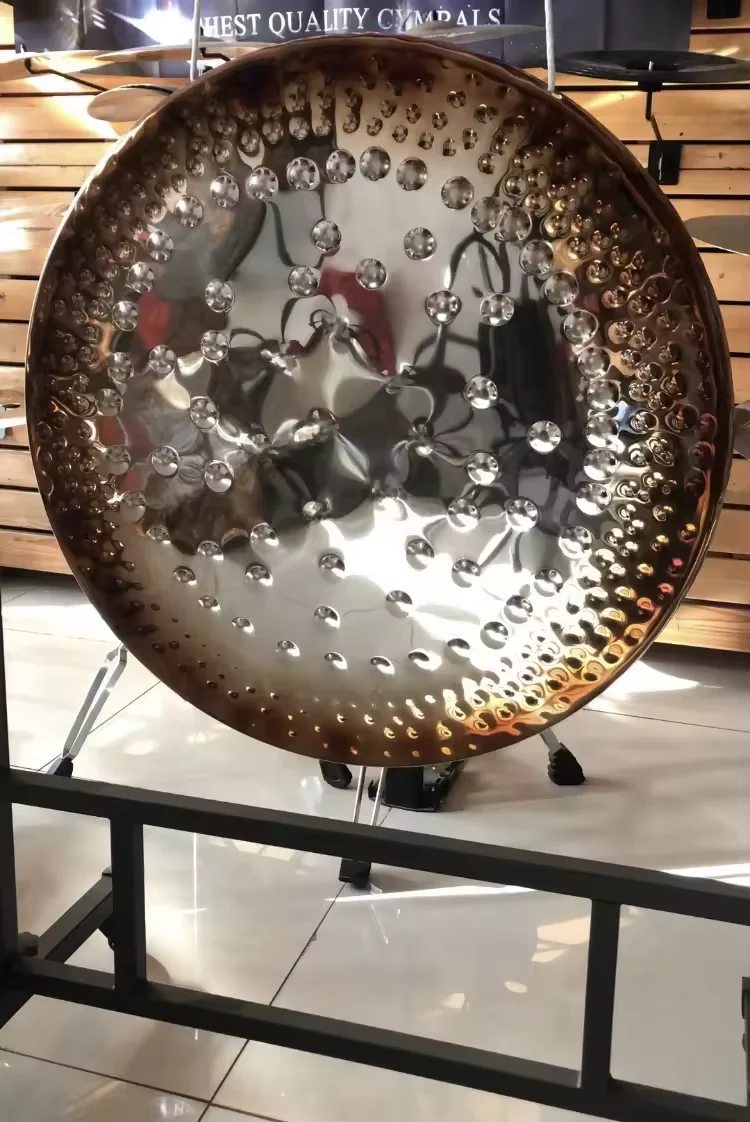 Alloy Chau Gong for Sound Healing Meditation100% Handmade MirrorChinese Percussion instruments