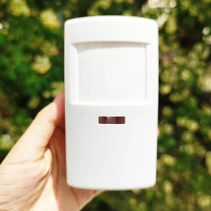 Detektor Inframerah Kekebalan Hewan Peliharaan Sensor Gerak PIR Cerdas Dalam Ruangan Berkabel untuk Semua Sistem Alarm Berkabel