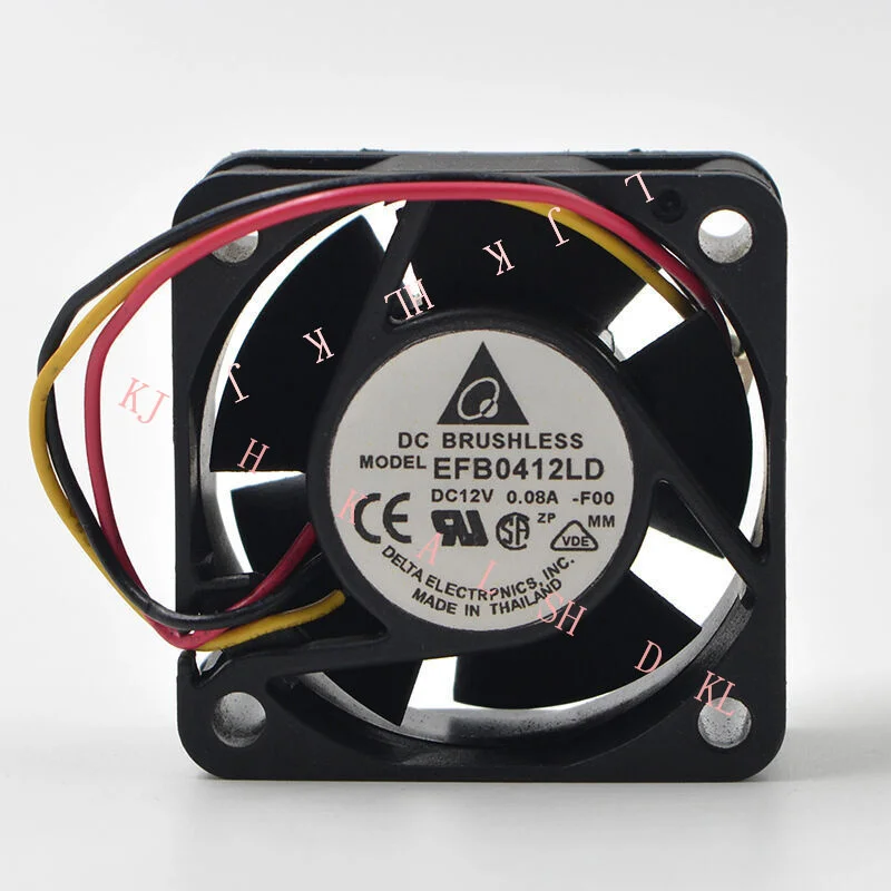 

N Fan FOR Delta EFB0412LD DC12V 0.08A 40*40*20mm 3pin cooling F3