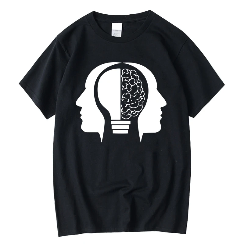 XIN  Men's High Quality Cotton T-shirt Funny Design Hand-painted Customizable Clothing Fashionable Casual Wear