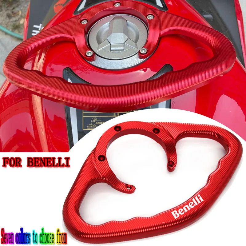 

For BENELLI BN600 BJ600 BN300 BJ300 BN/BJ 600 300 TNT15 TNT600 TRK Motorcycle CNC Passenger Handle Motorcycle Fuel Tank Handle