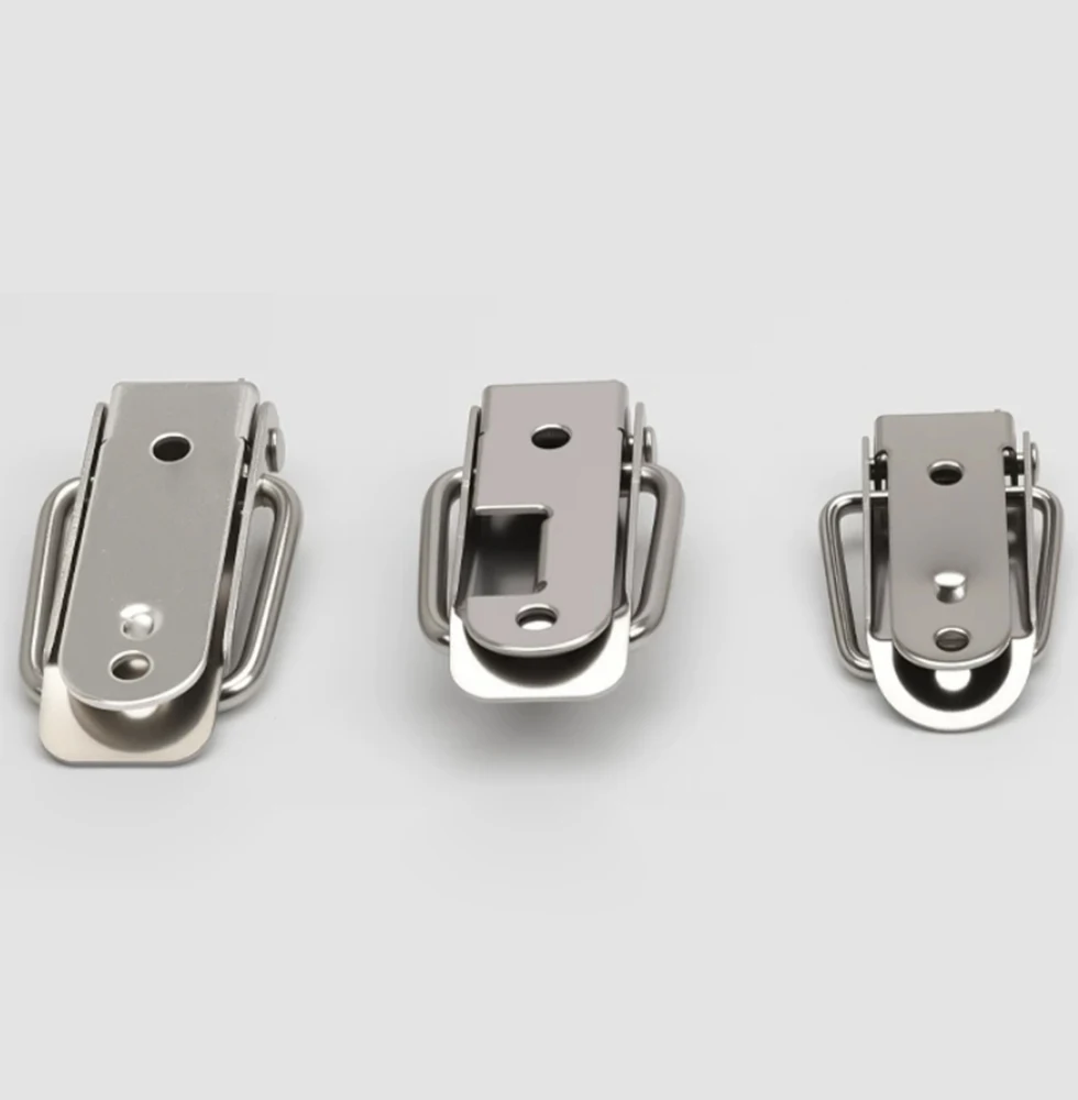 201 stainless steel thickened lock spring duckbill snap fastener toolbox beehive wooden box box buckle latch quick snap
