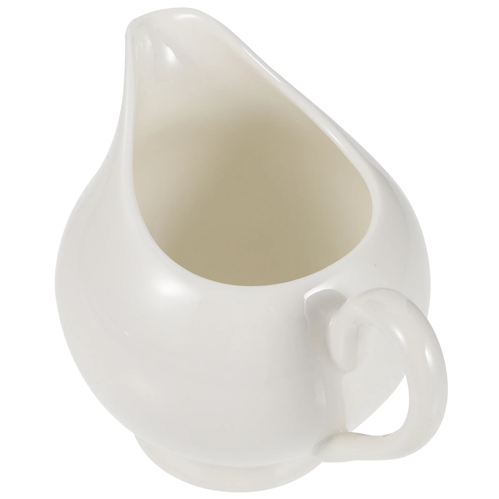 

Керамический кувшин для молока, винтажный чайник для кофе и молока с противоскользящим основанием с ручкой для ресторана, кафе, диспенсер для соуса