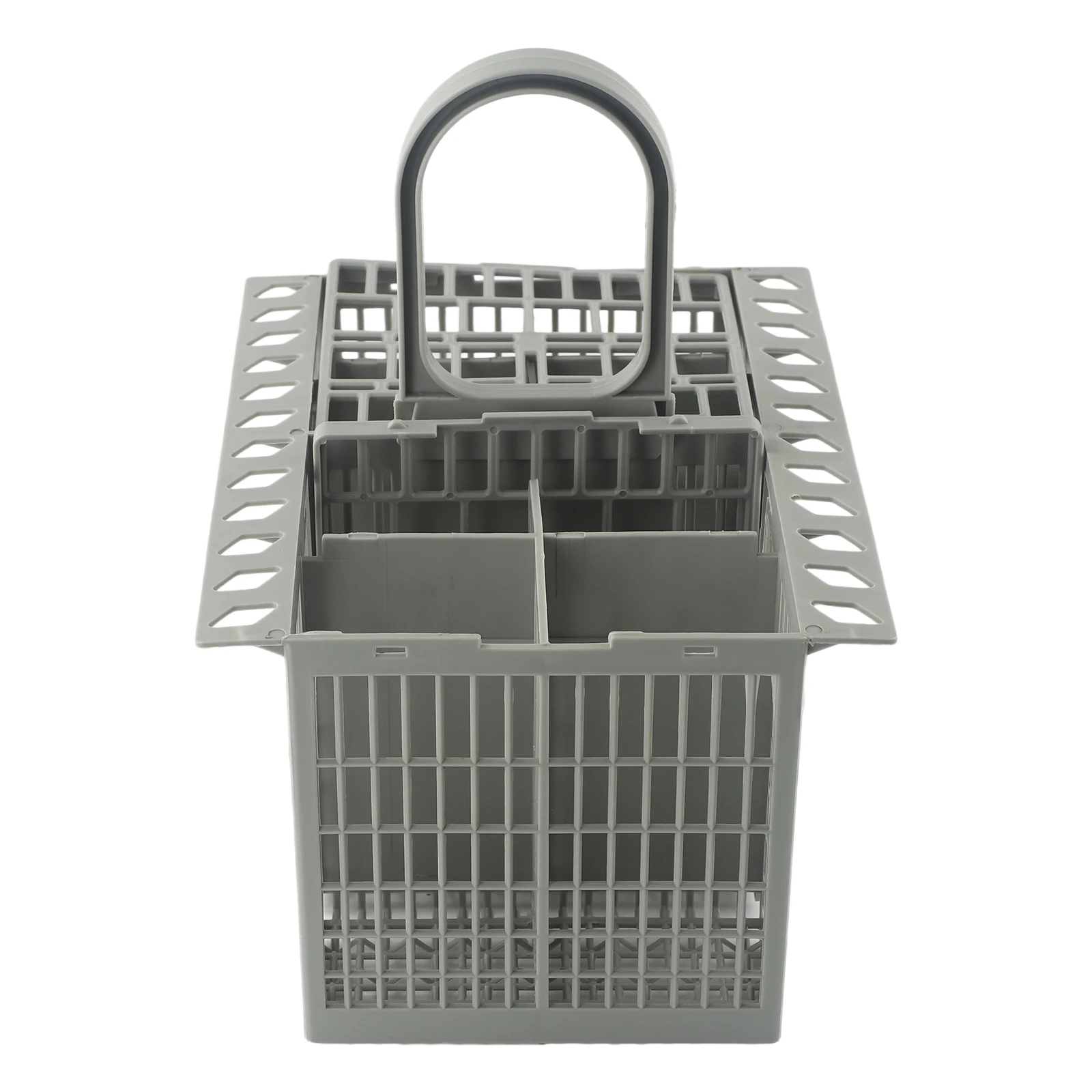 Gray Plastic Cutlery Basket for Bauknecht For Indesit For Hotpoint Dishwashers Long lasting and Detachable Handle