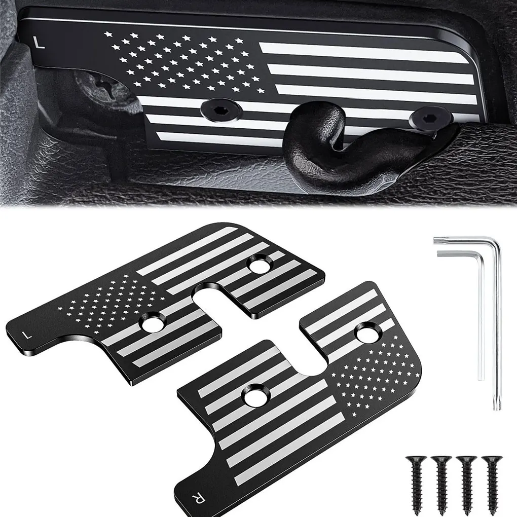Aluminum Alloy Sun Visor Repair Kit Sun Visor Repair For Jeep Wrangler JL Gladiator JT 2018-2023