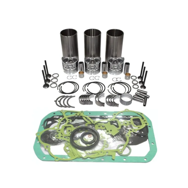 

Overhaul Rebuild Kit Compatible for Kubota D1105 Engine Excavator 400HST-D Tractor U25S KX41 KX36-2 KX41-2 Tractor F2400 F2560E