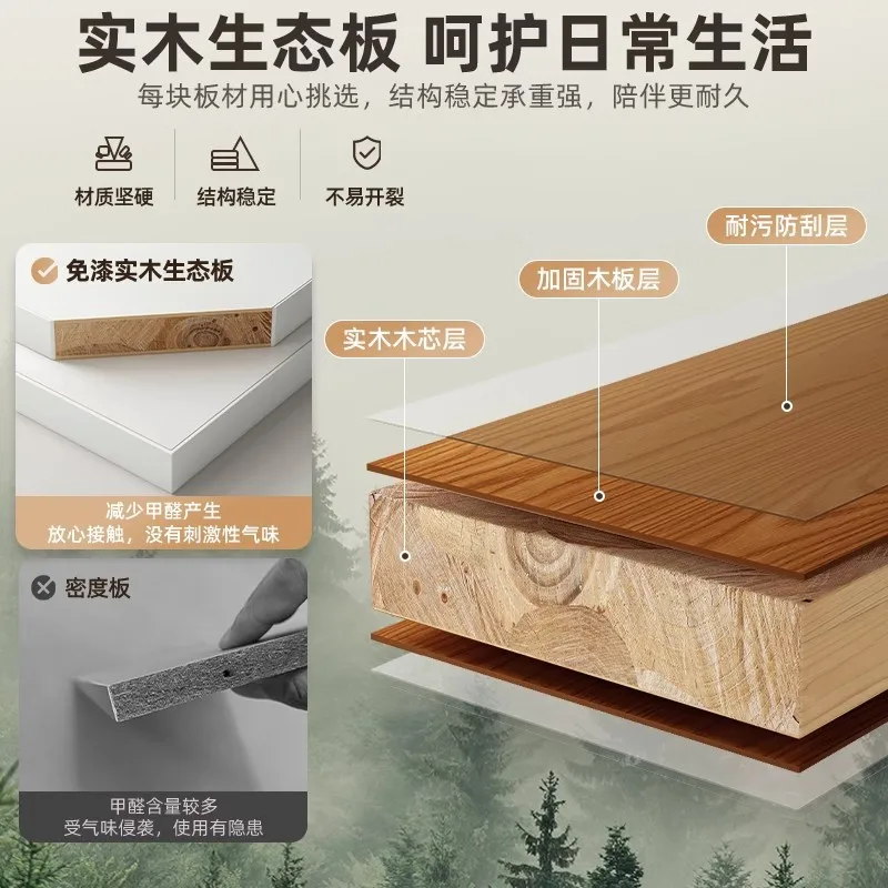 Cômoda de madeira maciça quarto simples e moderno nova mesa de maquiagem chinesa