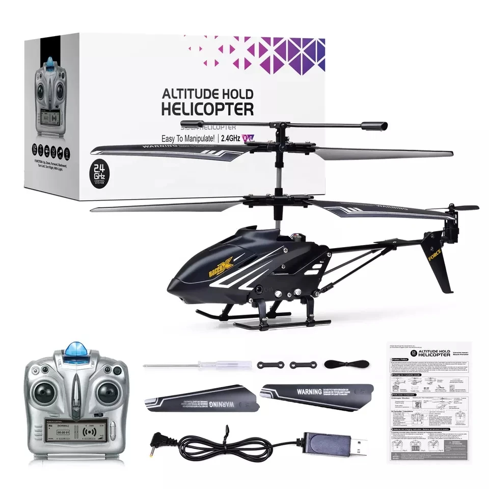 Remote Control Helicopter  3.5 Channel Mini RC Helicopter Toys With Altitude Hold For Kids And Beginners To Play