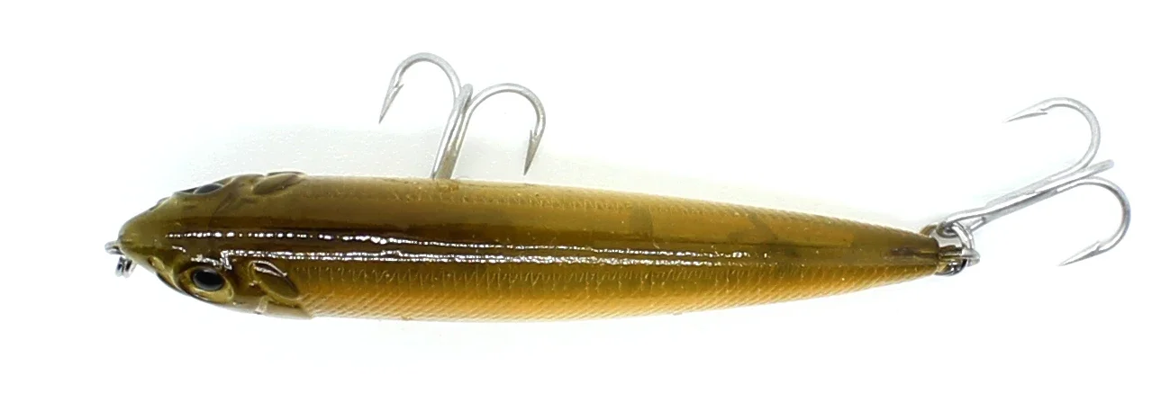 Topwater Walking The Dog 60 mm 3,4 g 105 mm 15,6 g harter Köder schwimmender Bleistiftstab Angelköder Bassoberfläche Schwimmer Wasser VMC Haken – Detail 21