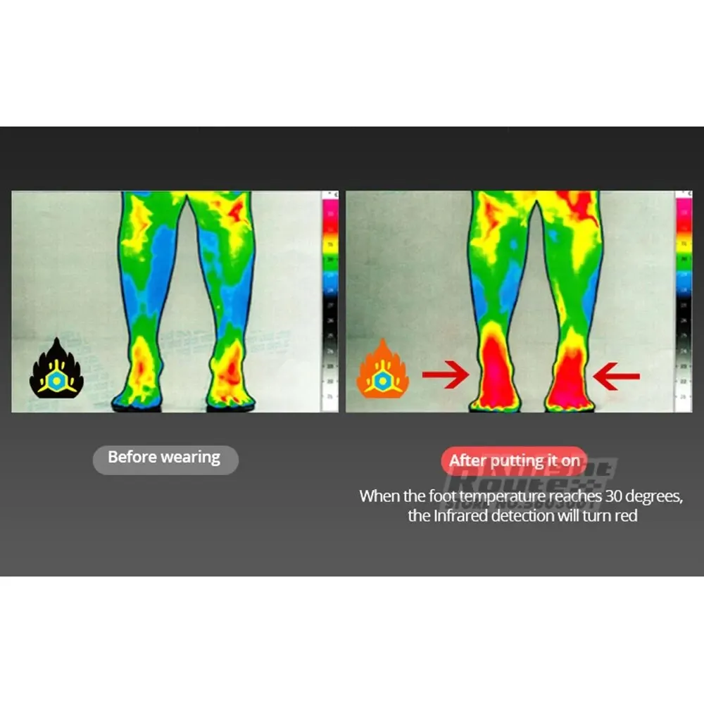 Calzini autoriscaldanti Calzini termici da uomo invernali Custodia per batteria Equipaggiamento riscaldante per moto Stivali da moto Escursionismo Calzini riscaldati da sci da donna