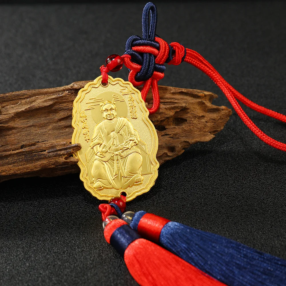 Exclusive # 2023 master TAI SUI Amulet HOME CAR all-powerful talisman exorcise evil spirit Bring good luck Gold medal