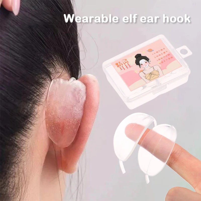 Elf Earhook V-Face Wearable Ear Stand Reusable Strong Support Fixed Invisible Earrings Protruding Prominent Correction