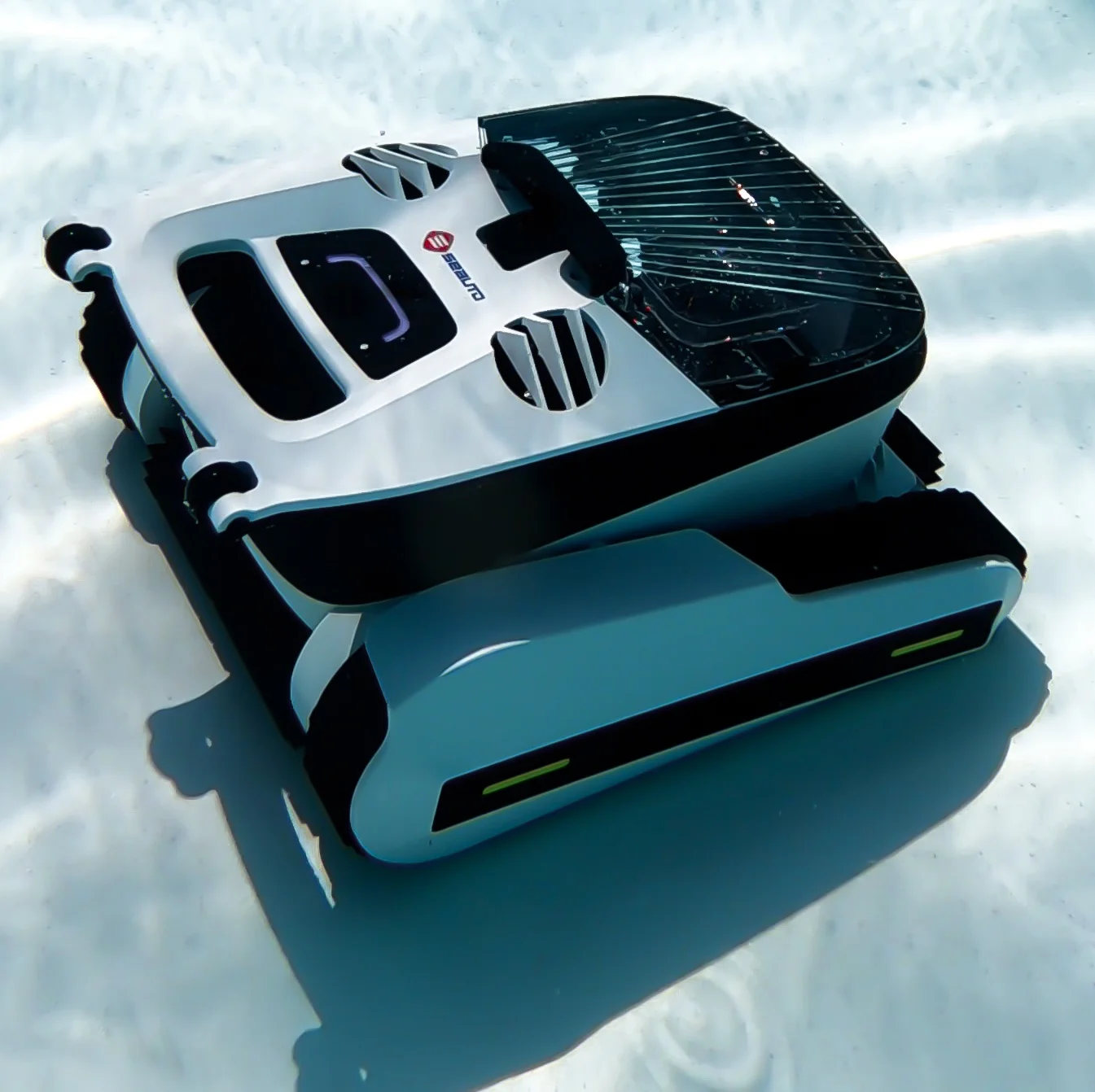 

-For Wireless Automatic Pool Cleaner Mobile Phone Control Robotic Swimming Pool Cleaner That Can Climb&