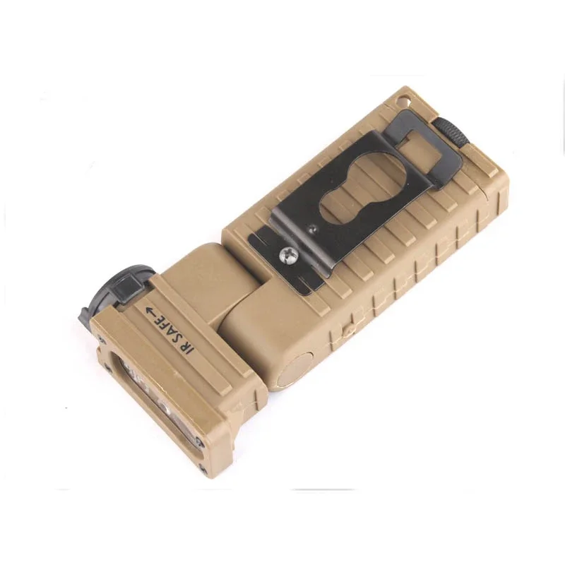 Emersongear-linterna táctica con cuerda lateral, modelo de luz falsa, Cosplay, caza, Airsoft, pantalla de nailon, combate y senderismo