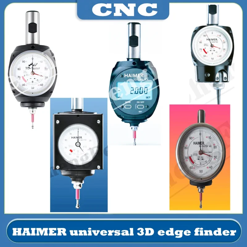 Free Shipping CNC German Haimer Universal 3D Edge Finder Universal Three-Dimensional Detection Tool Setting Instrument