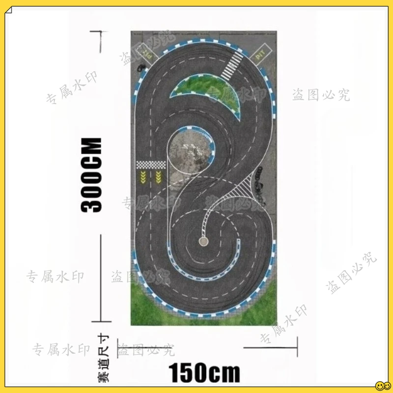 

Гоночный трек для радиоуправляемых моделей 1/28 (MINI-Z RW00, DRZ, GLD, BMX) — профессиональная микро-гоночная трасса с имитацией поверхности
