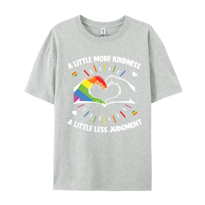 A Little More Kindness A Little Less Ju Man T-shirts Vintage Tops Man Cotton T Shirts Harajuku Printed Top Tees