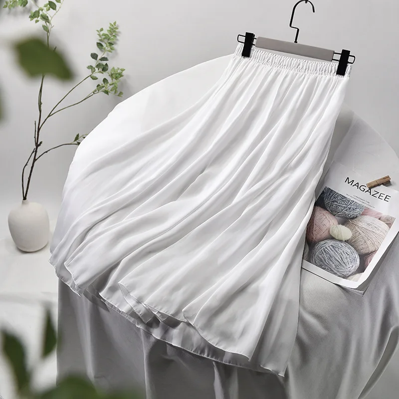 

Модные женские юбки миди весна 2026: элегантные, с высокой талией, на резинке, А-силуэт, простые, с широким подолом, длинные