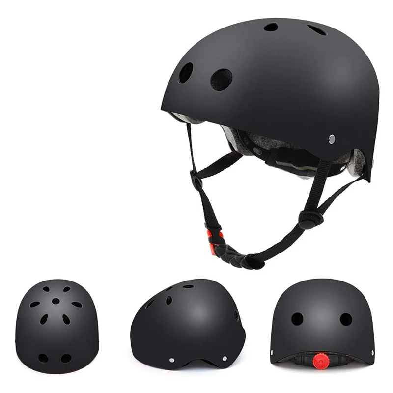 

Велосипедный шлем для скейтборда, 1 шт., легкий, регулируемый, универсальный для велосипеда, скейта, самоката