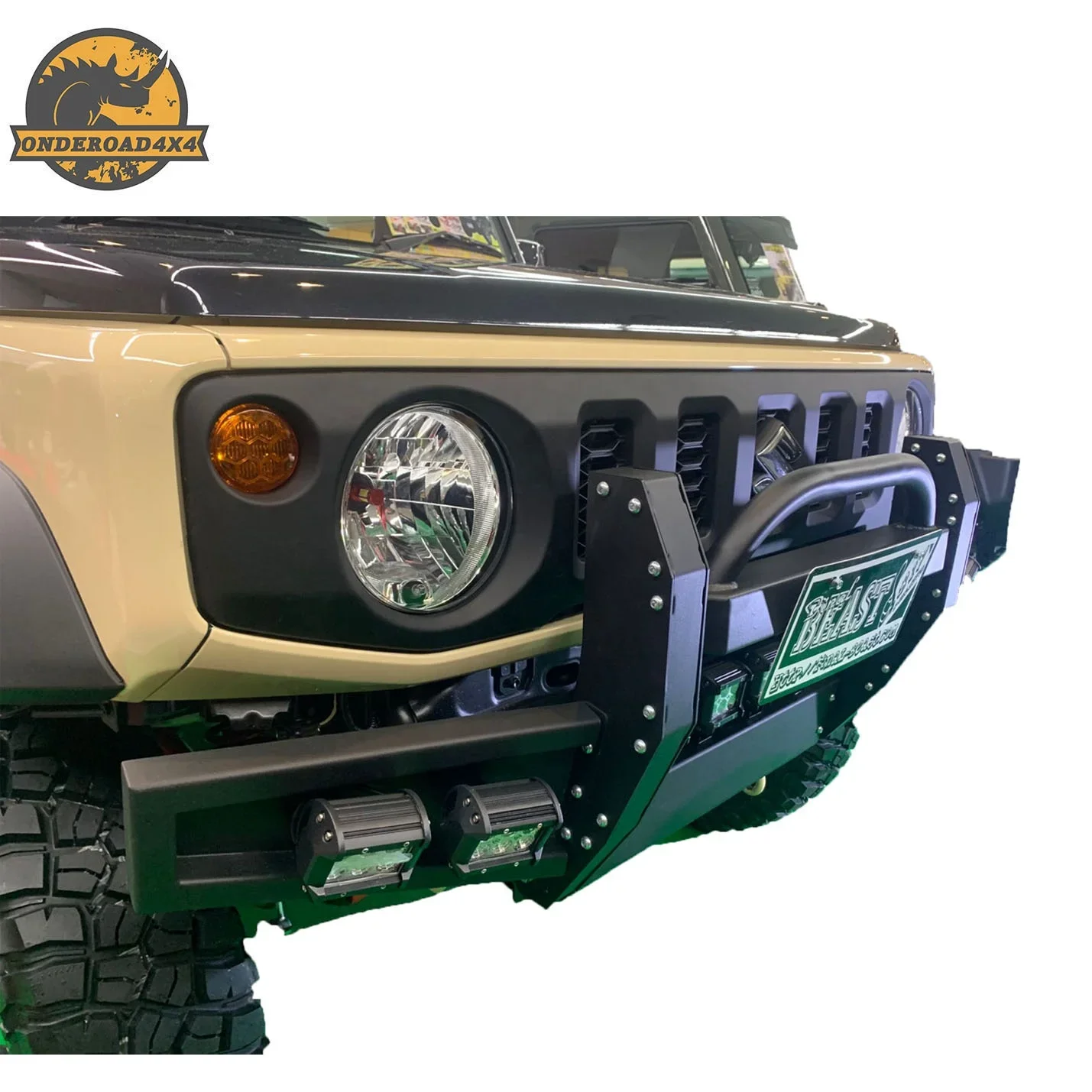 4X4 Bumper For Jimny JB74W(2018-2019)bull Bar Body Kit For Car Bumper Truck Style Body Kit Bumper