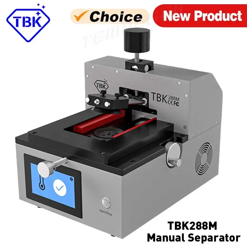 TBK 288M Automatic Electric Screen Disassembly Machine Built Vacuum Pump Heating Separator for iPhone Non-destructive Separation