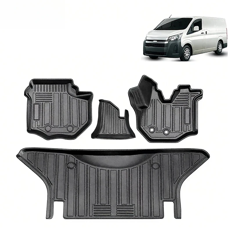 

Коврики TPE для Hiace 200 Series (правый руль), сверхпрочные, износостойкие, на заказ