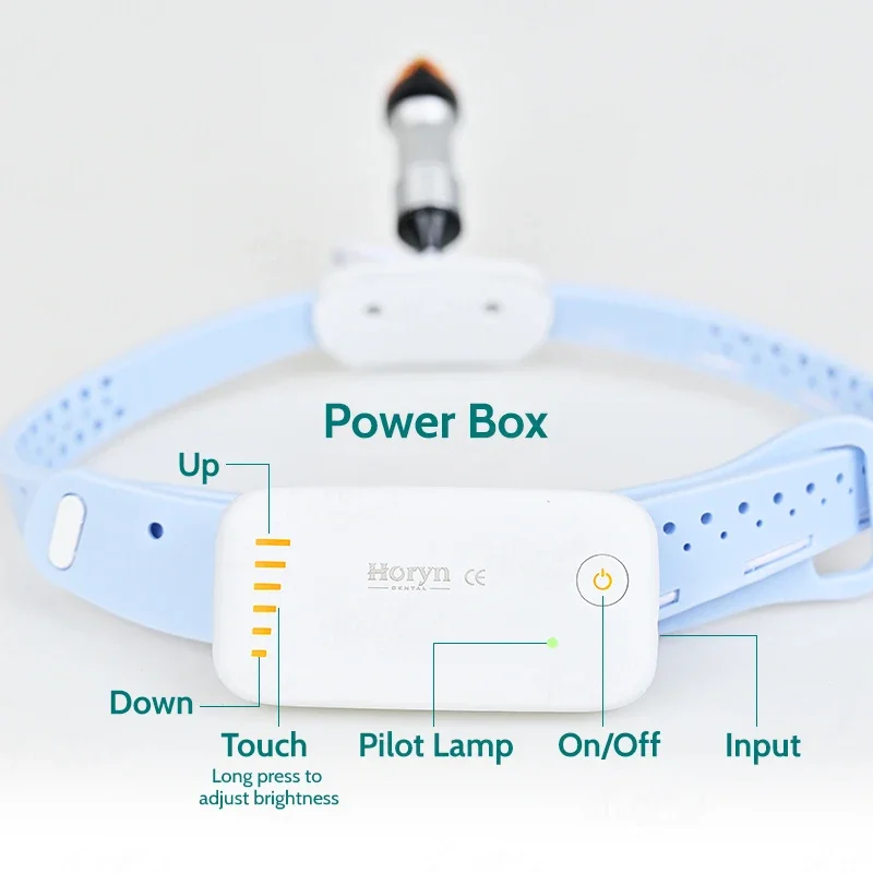 Melhor sem fio ultra-leve 5w led laboratórios de alto brilho implante cirúrgico otorrinolaringologia de plástico bandana médicos farol