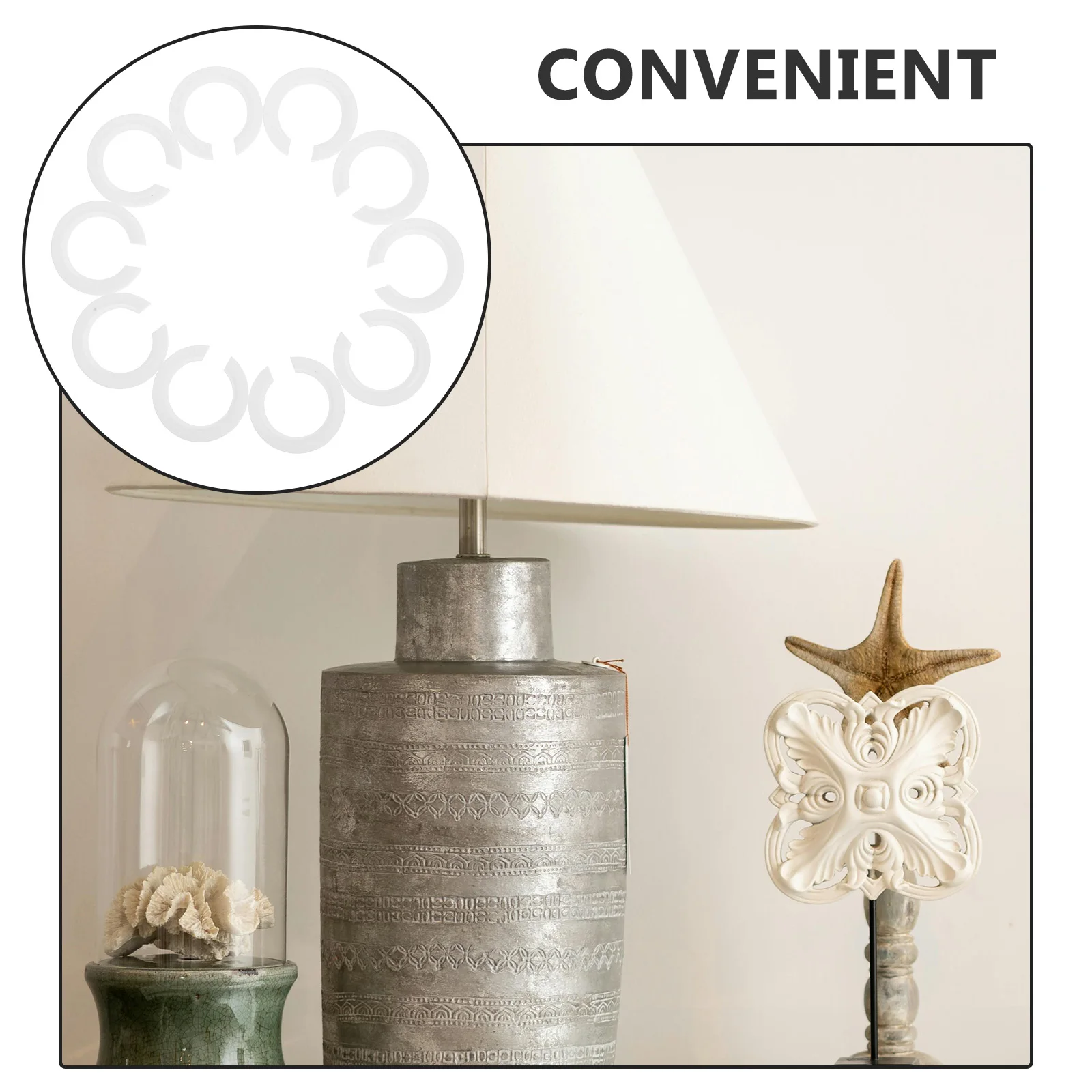 10pcs E27 To E14 Adapter Ring Plastic Light Socket Converter Compact Lamp Holder Reducer For Ceiling Lights Bulb Fixture